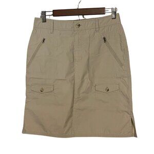 Columbia Women’s Outdoor Hiking Skirt Beige Size 8 – Cargo Pockets